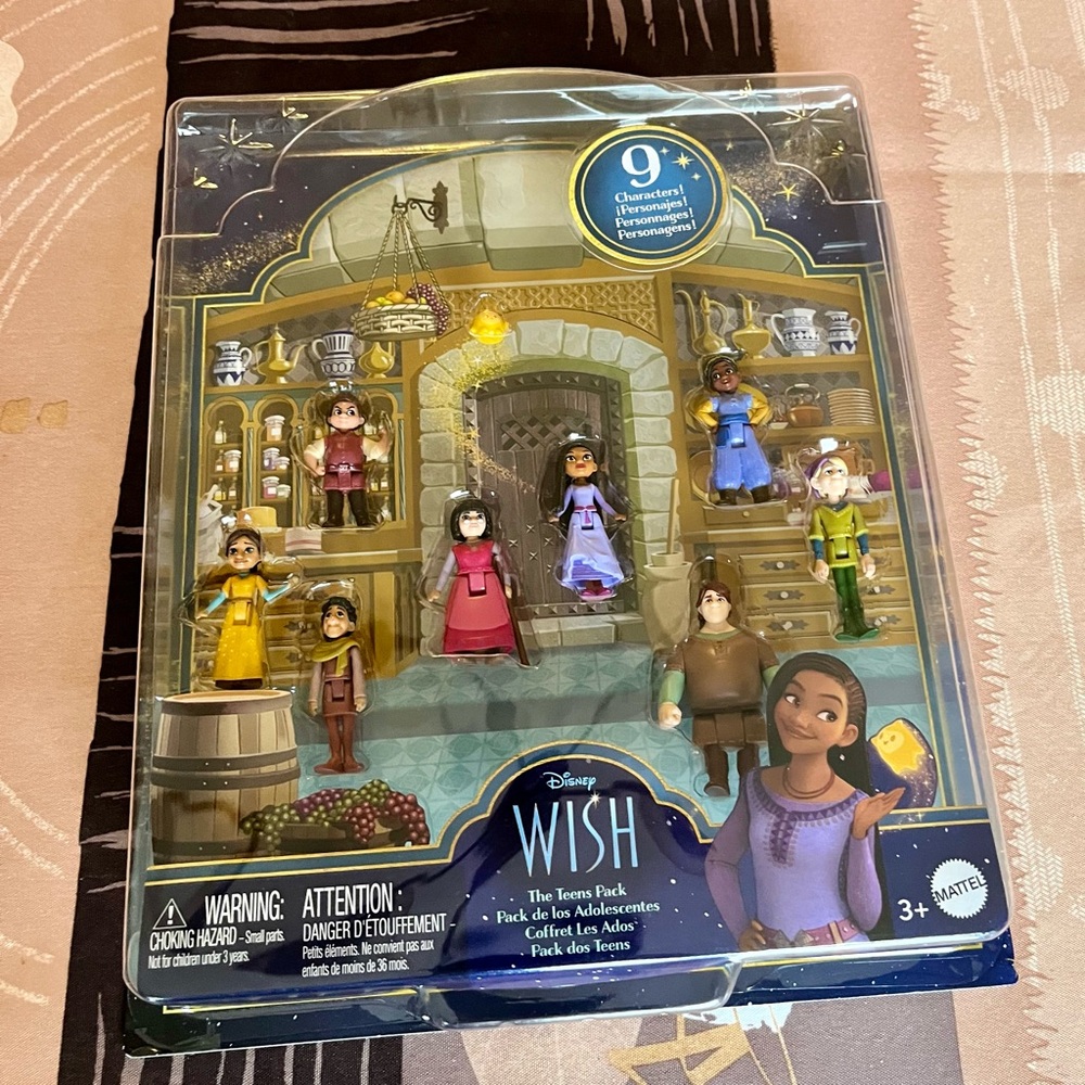 Disney Wish The Teens Pack 9 Characters Pack